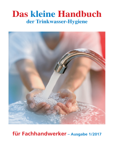 Das kleine Handbuch der Trinkwasser-Hygiene für Fachhandwerker