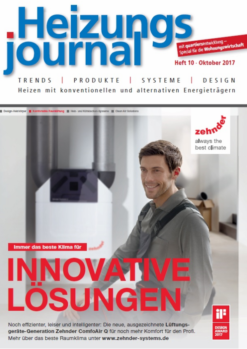 Cover HeizungsJournal 10/2017