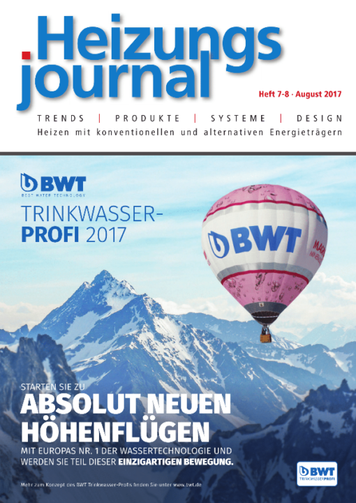 Cover HeizungsJournal 7-8/2017