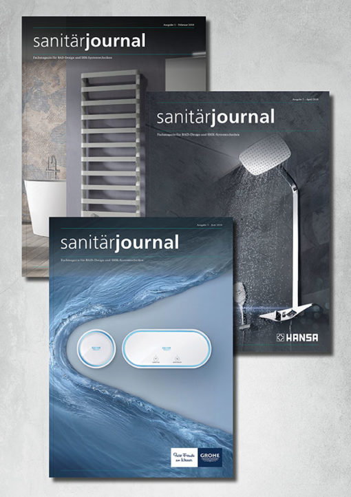 Key Visual SanitärJournal Print-Abo