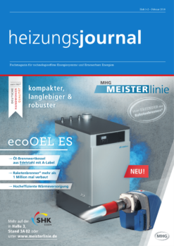 Cover HeizungsJournal 1-2/2018