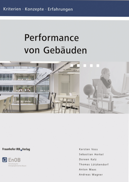 Cover "Performance von Gebäuden"