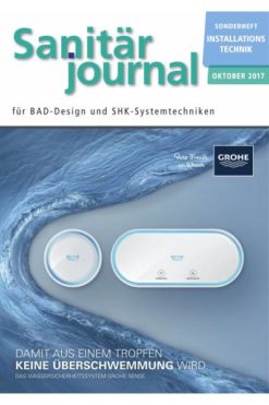 Cover Sonderheft Installationstechnik Sanitär 2017