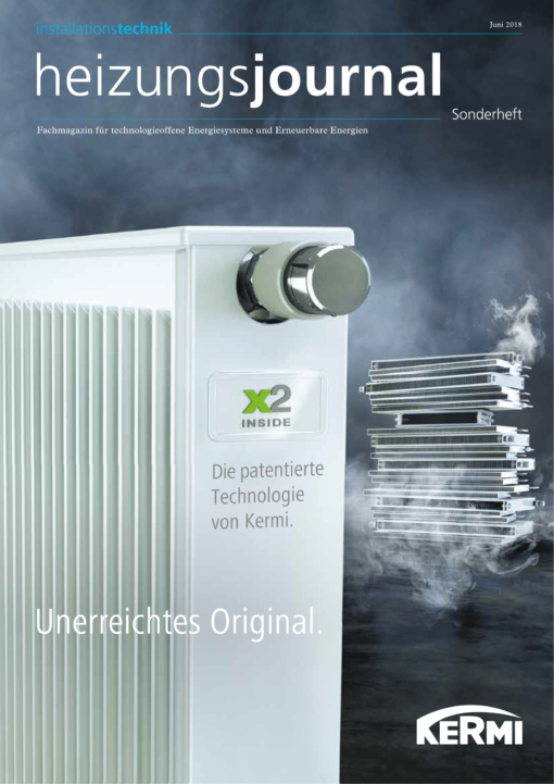 Cover Sonderheft Installationtechnik Heizung 2018