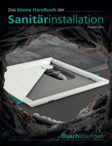 Das kleine Handbuch der Sanitärinstallation - Rohrsysteme