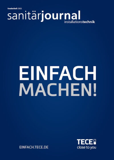 Sonderheft Installationstechnik Sanitär 2021