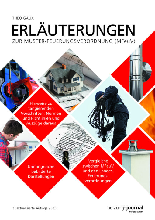 Erläuterungen zur Muster-Feuerungsverordnung (MFeuV) - Print -  2. Auflage 2025