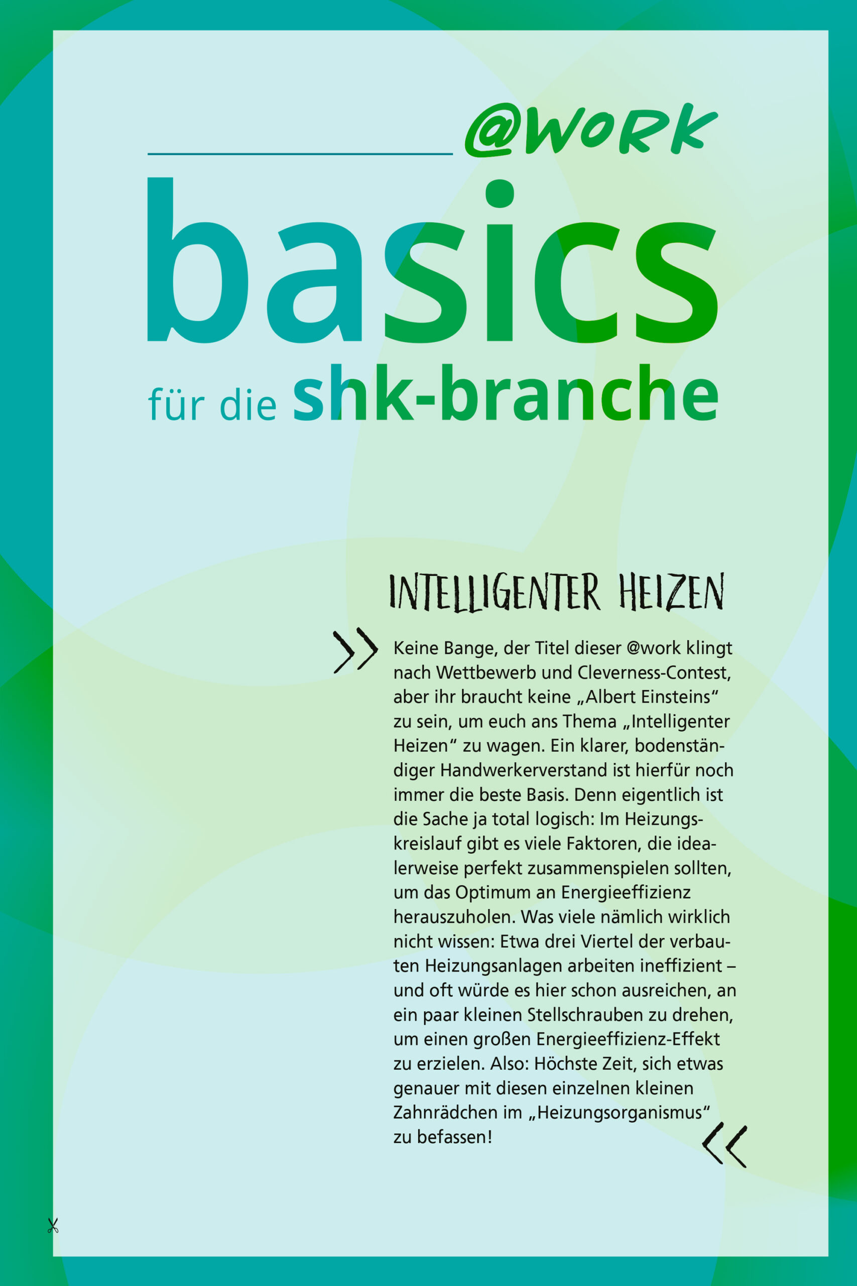 @work-Magazin – Ausgabe 3/2025 Thema "Intelligenter Heizen"